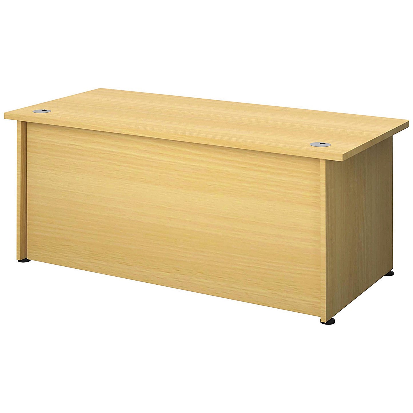 Avior Bow Fronted 1800mm Executive Desk, Oak