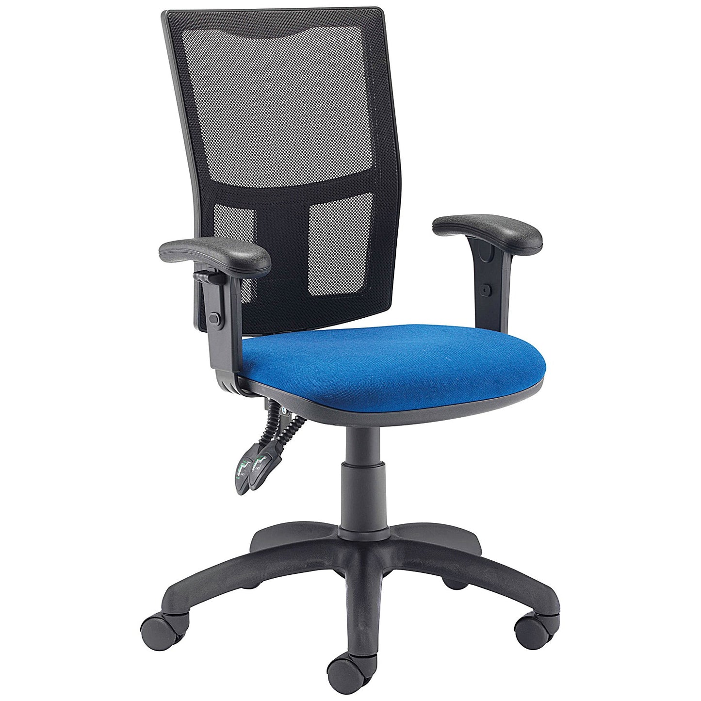Jemini Medway High Mesh Back Operator Chair, Blue