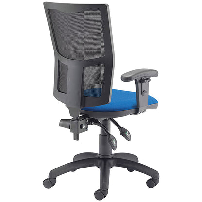 Jemini Medway High Mesh Back Operator Chair, Blue