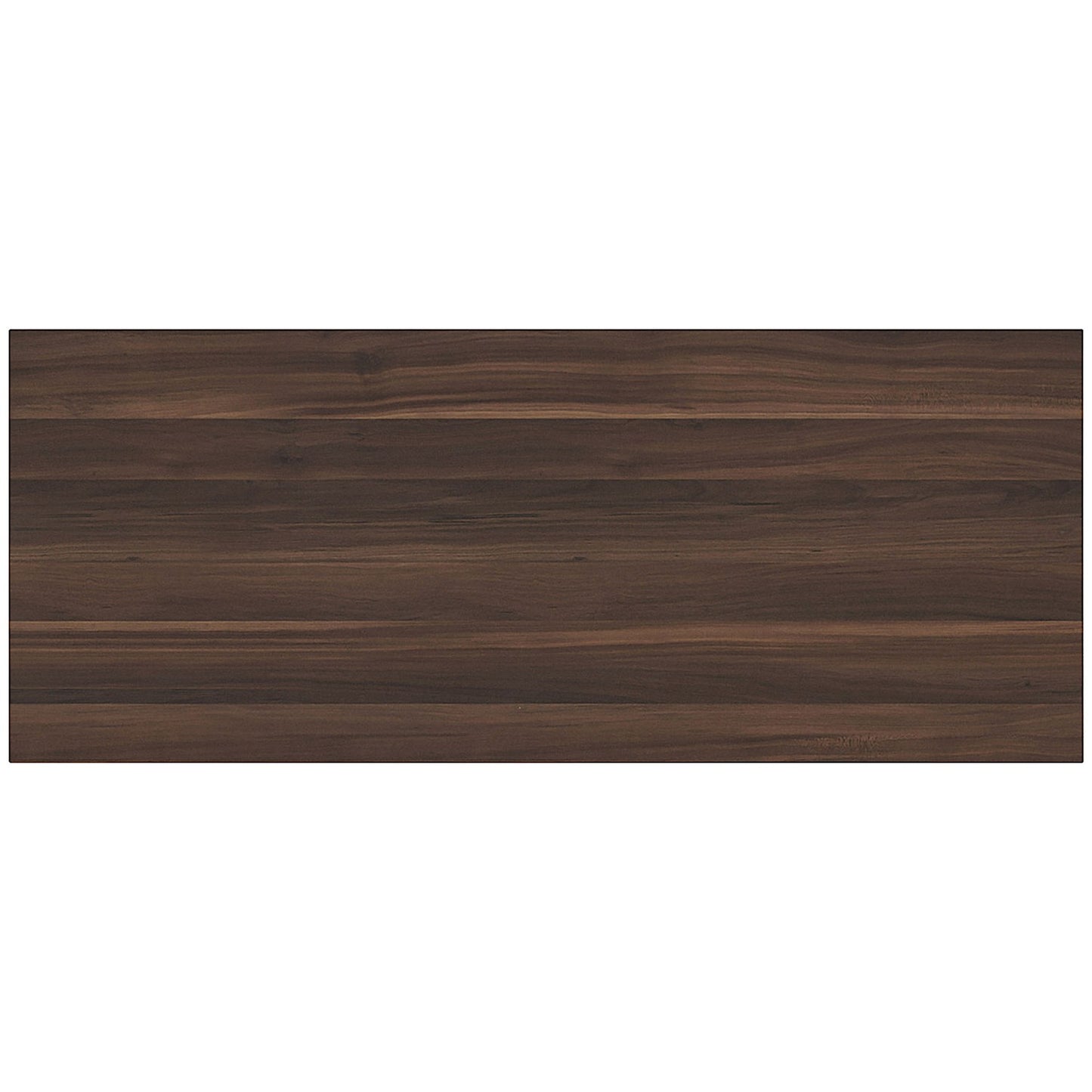Avior Executive Medium Wooden Cupboard, 2 Shelves, 1560mm High, Walnut