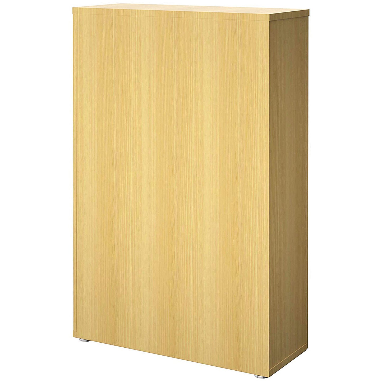 Avior Executive Medium Wooden Cupboard, 2 Shelves, 1560mm High, Oak