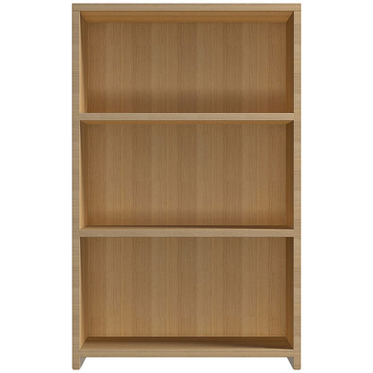 Serrion Premium Medium Bookcase, 2 Shelves, 1200mm High, Oak
