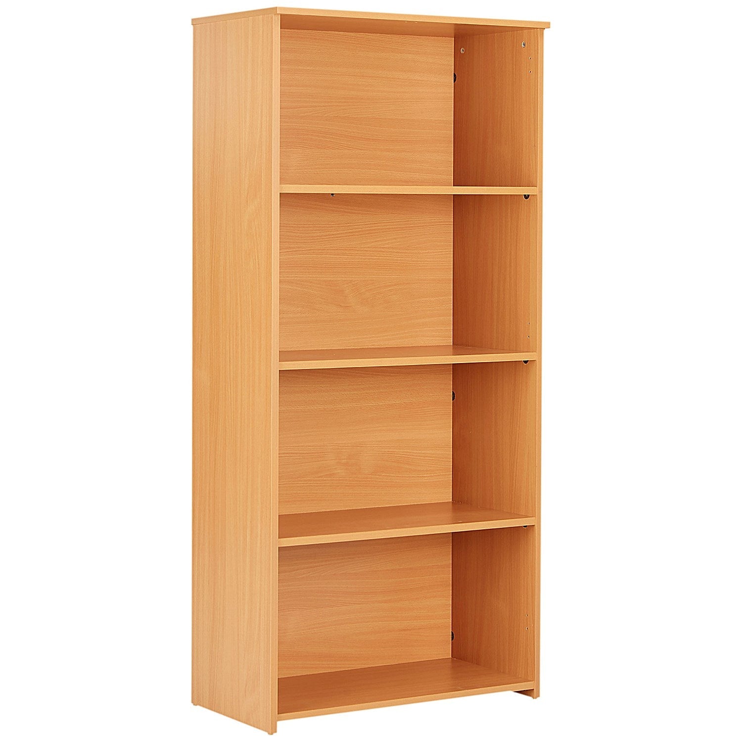 Serrion Premium Tall Bookcase, 3 Shelves, 1600mm High, Beech Easy2Order : KF822110