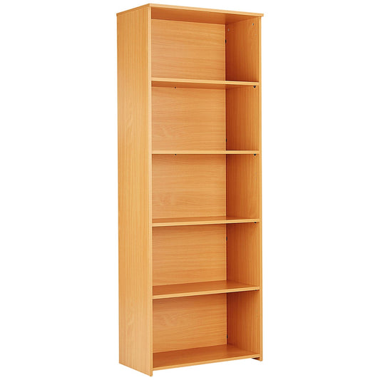 Serrion Premium Extra Tall Bookcase, 4 Shelves, 2000mm High, Beech Easy2Order : KF822141
