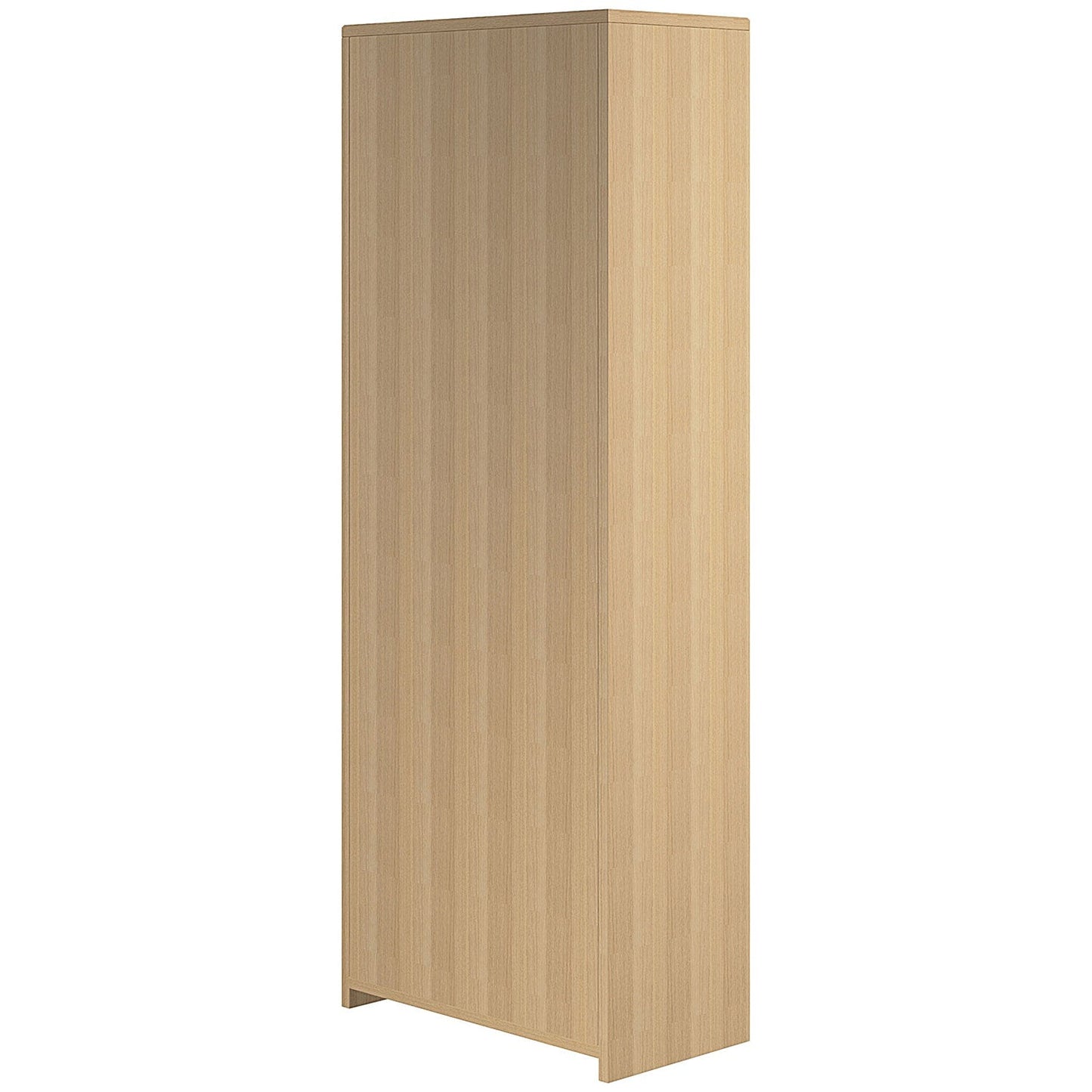 Serrion Premium Extra Tall Bookcase, 4 Shelves, 2000mm High, Oak
