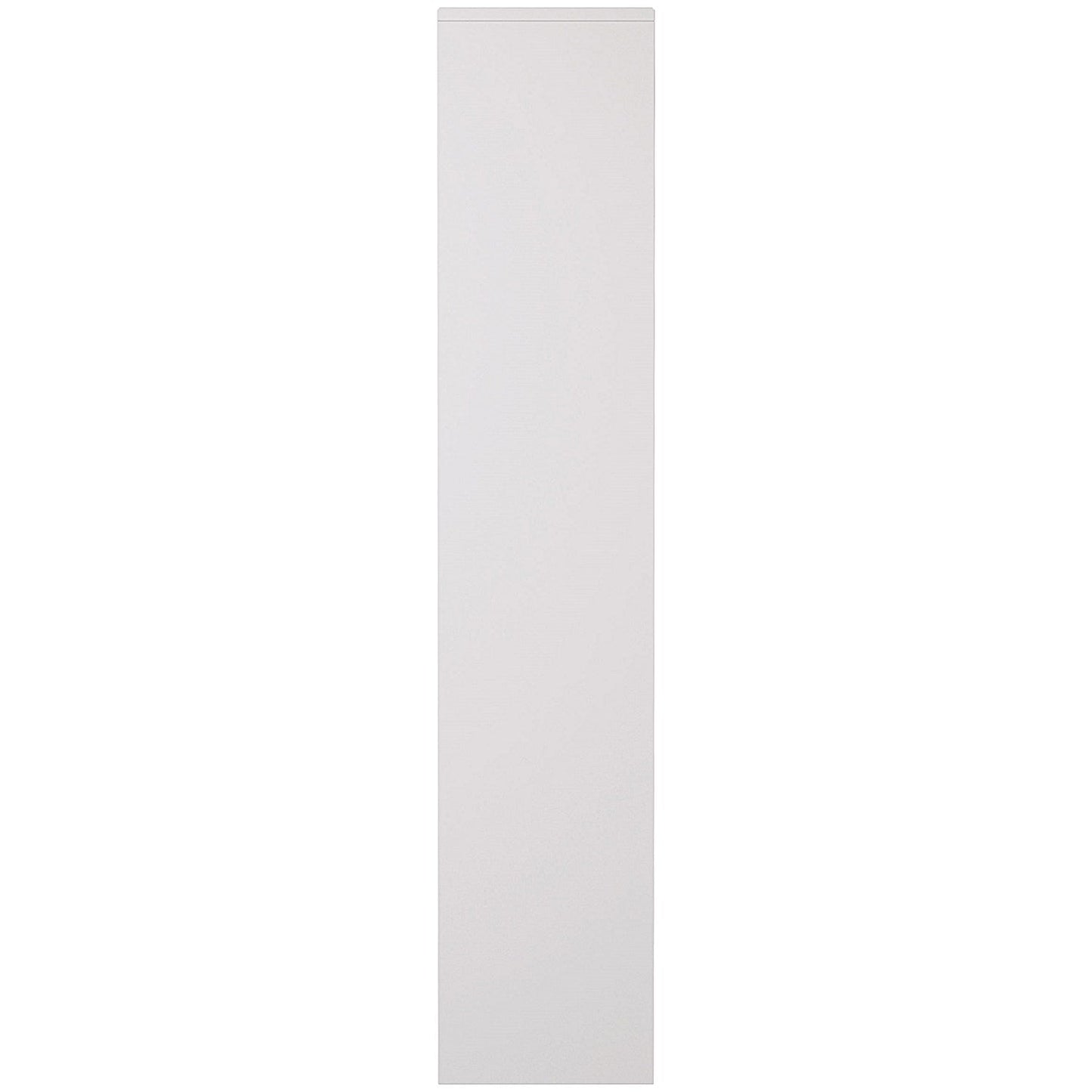 Serrion Premium Extra Tall Bookcase, 4 Shelves, 2000mm High, White