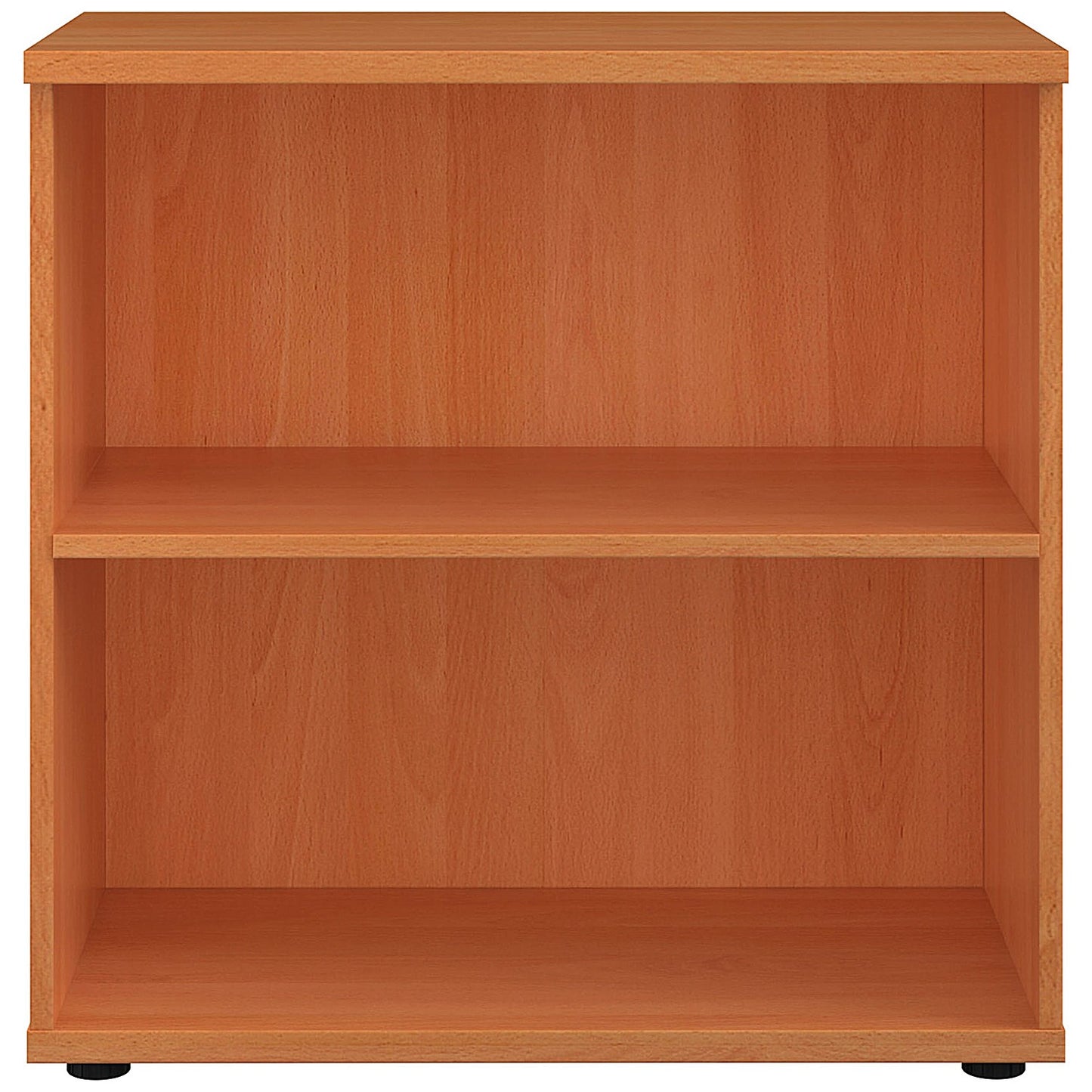 Jemini Low Bookcase, 1 Shelf, 800mm High, Beech