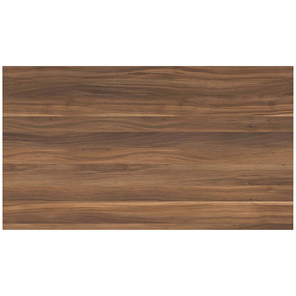 Jemini Low Bookcase, 1 Shelf, 800mm High, Walnut