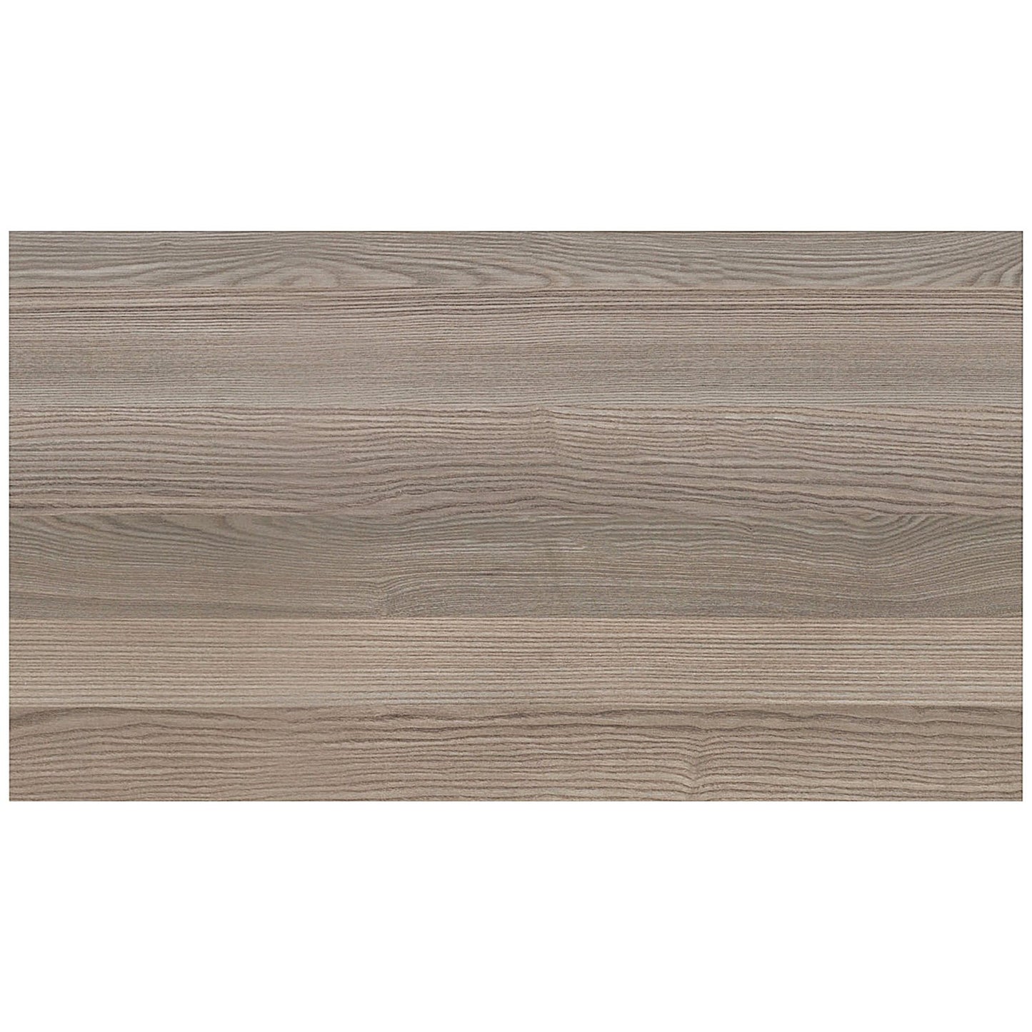 Jemini Low Bookcase, 1 Shelf, 800mm High, Grey Oak