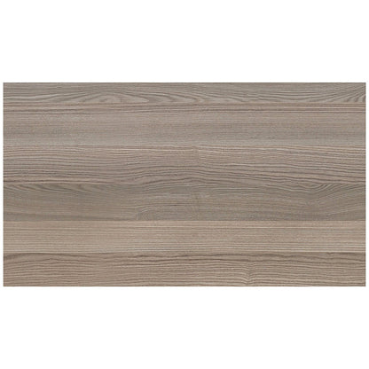 Jemini Low Bookcase, 1 Shelf, 800mm High, Grey Oak