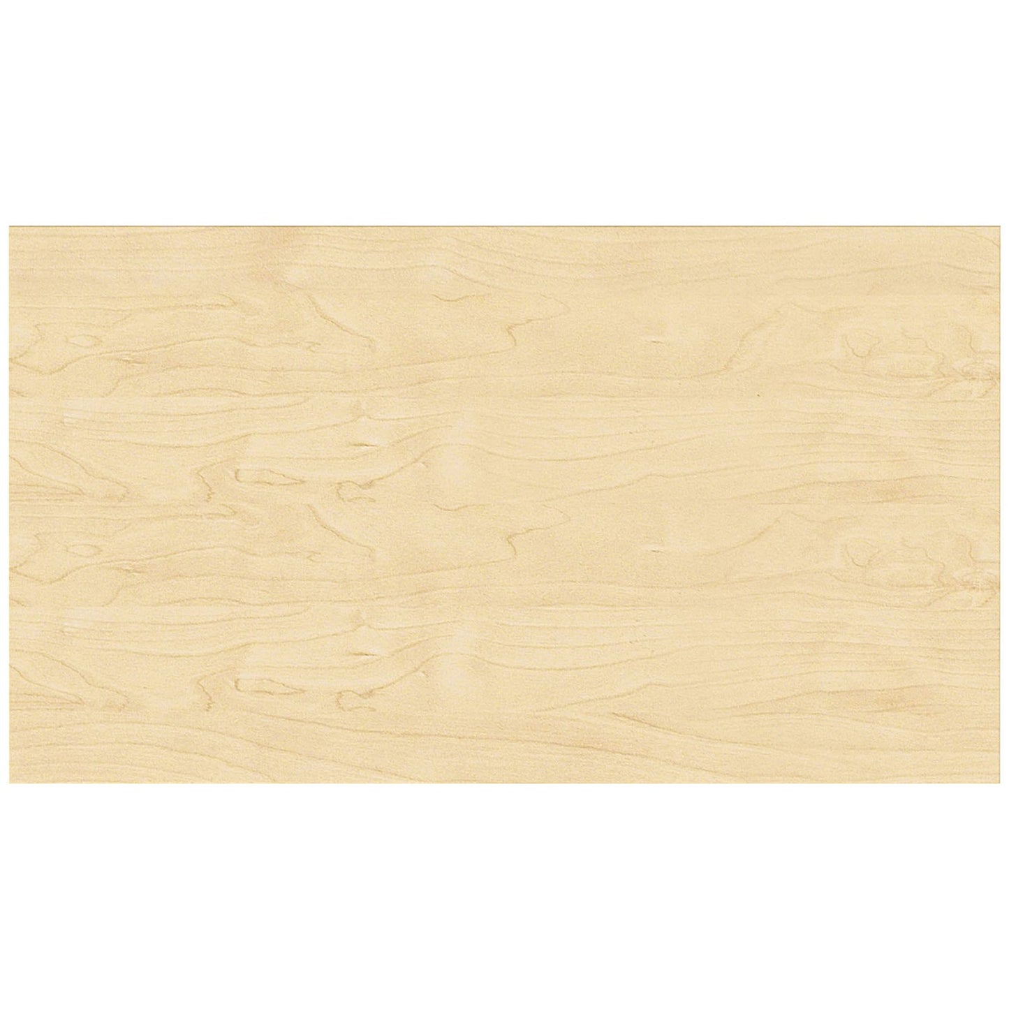 Jemini Low Bookcase, 1 Shelf, 800mm High, Maple