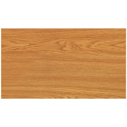 Jemini Low Bookcase, 1 Shelf, 800mm High, Oak