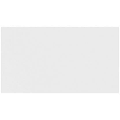 Jemini Low Bookcase, 1 Shelf, 800mm High, White