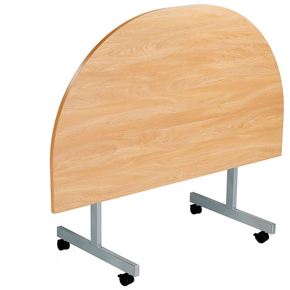Jemini Semi-circular Tilt Table, 1400mm, Beech