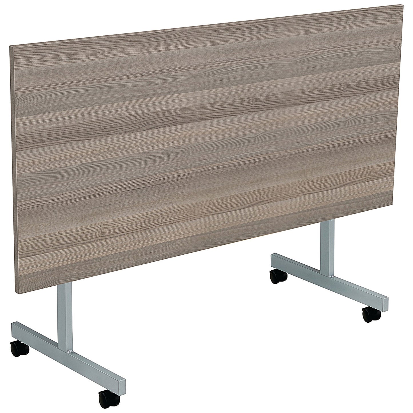 Jemini Rectangular Tilt Table, 1600x700mm, Grey Oak