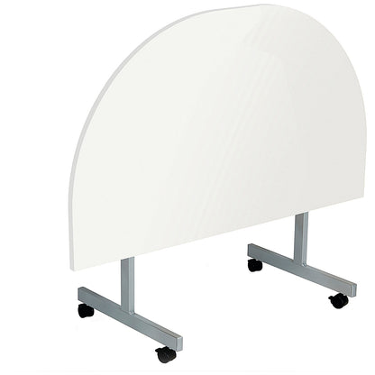 Jemini Semi-circular Tilt Table, 1400mm, White