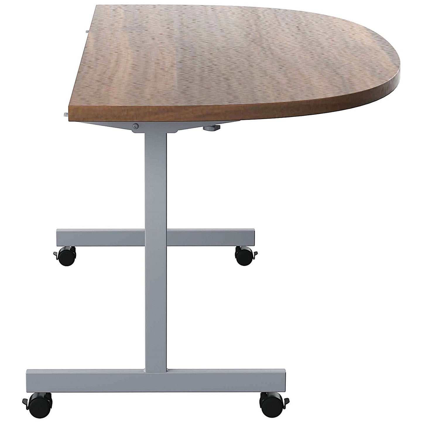 Jemini Semi-circular Tilt Table, 1600mm, Walnut