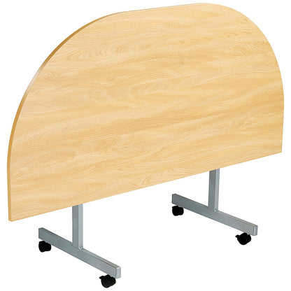 Jemini Semi-circular Tilt Table, 1600mm, Oak