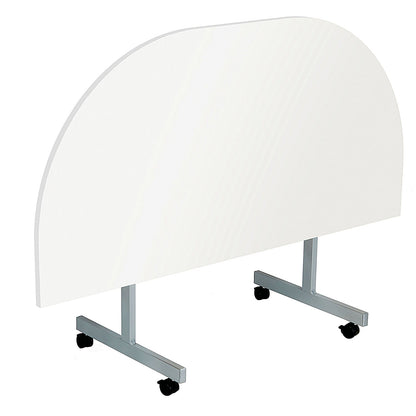 Jemini Semi-circular Tilt Table, 1600mm, White