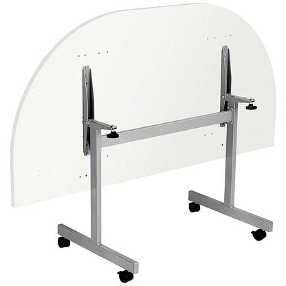 Jemini Semi-circular Tilt Table, 1600mm, White