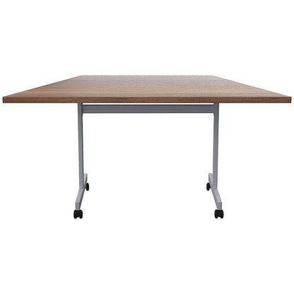 Jemini Trapezoidal Tilt Table, 1600mm, Walnut