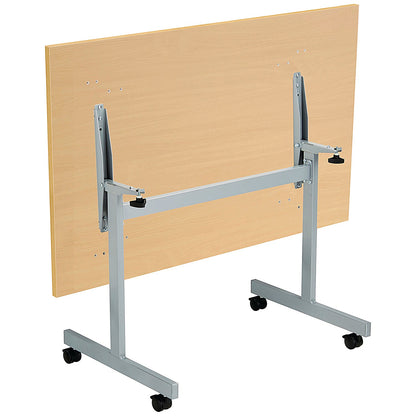 Jemini Rectangular Tilt Table, 1200x800mm, Oak