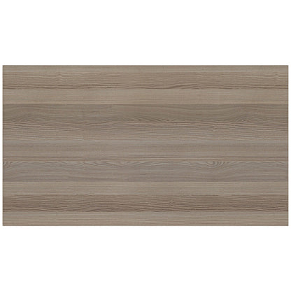 First Medium Wooden Storage Cupboard, 3 Shelves, 1200mm High, Grey Oak