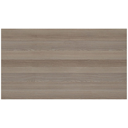 First Extra Tall Wooden Cupboard, 4 Shelves, 2000mm High, Grey Oak
