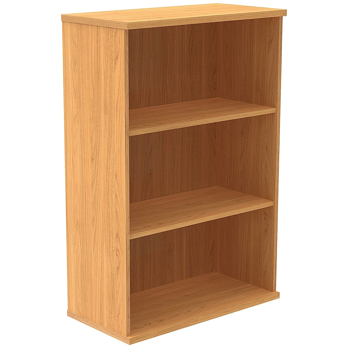 Astin Medium Bookcase, 2 Shelves, 1204mm High, Beech Easy2Order : KF823704