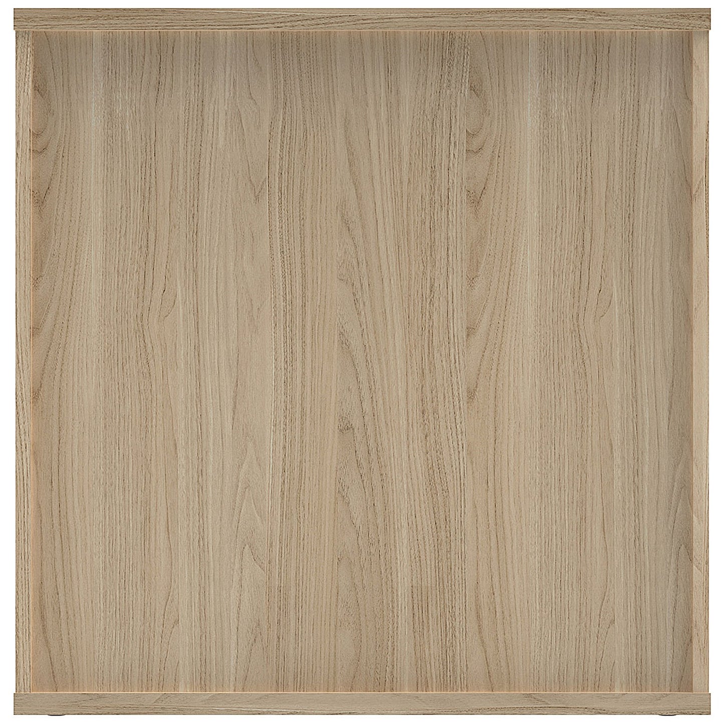 Astin Low Bookcase, 1 Shelf, 816mm High, Oak