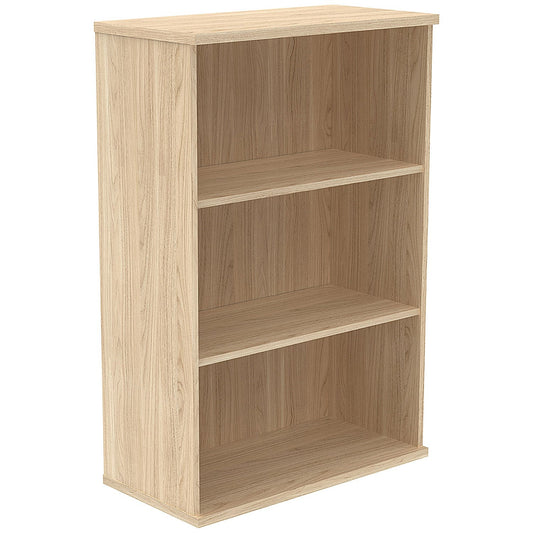 Astin Medium Bookcase, 2 Shelves, 1204mm High, Oak Easy2Order : KF823759