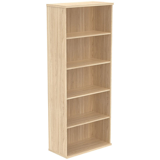 Astin Extra Tall Bookcase, 4 Shelves, 1980mm High, Oak Easy2Order : KF823773
