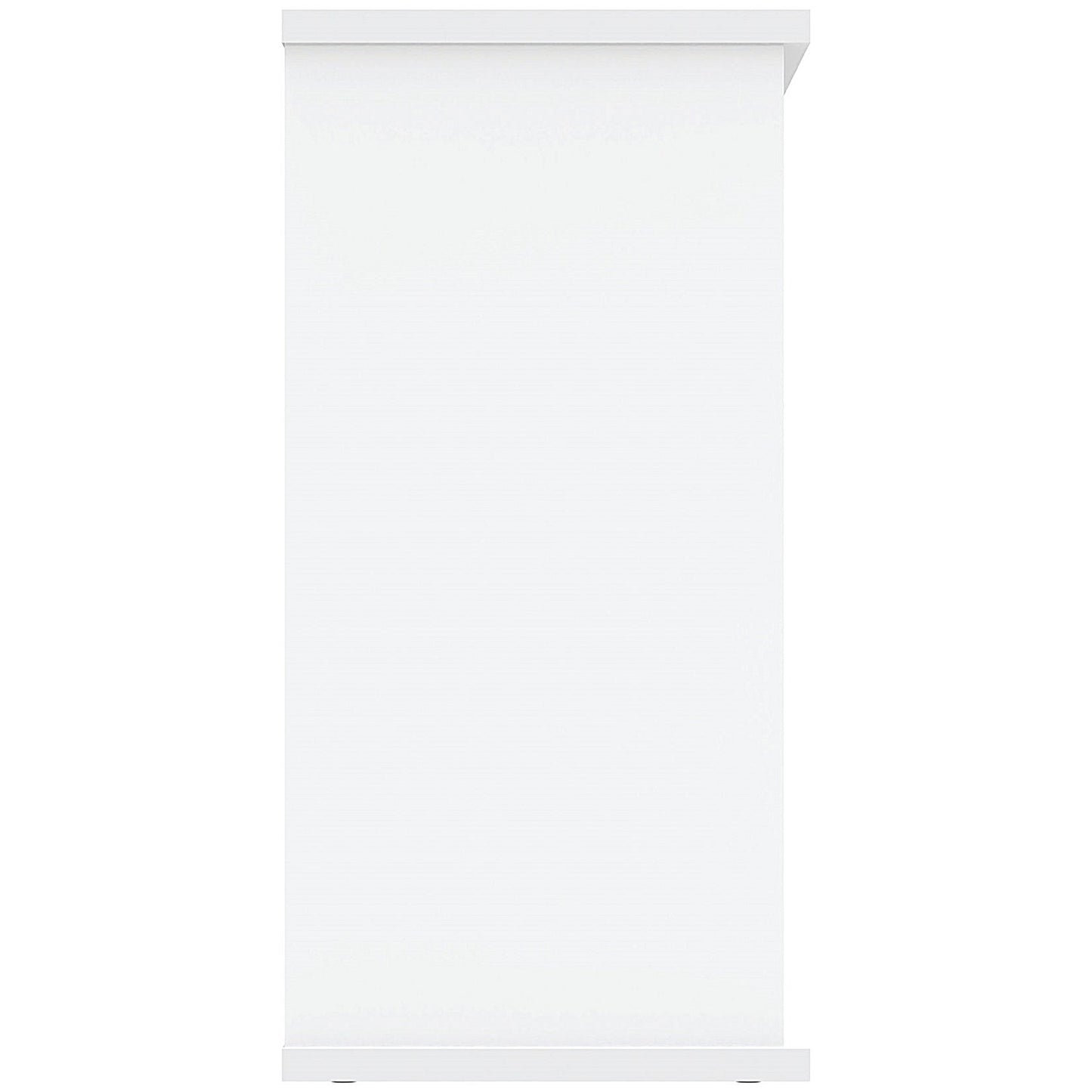 Astin Low Bookcase, 1 Shelf, 816mm High, White