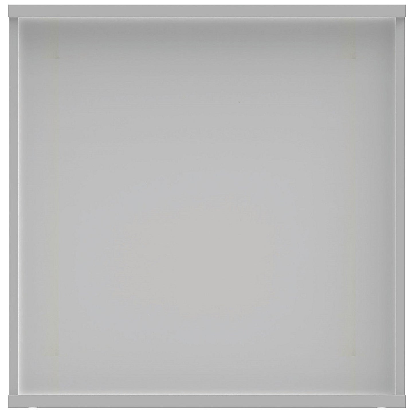 Astin Low Bookcase, 1 Shelf, 816mm High, White