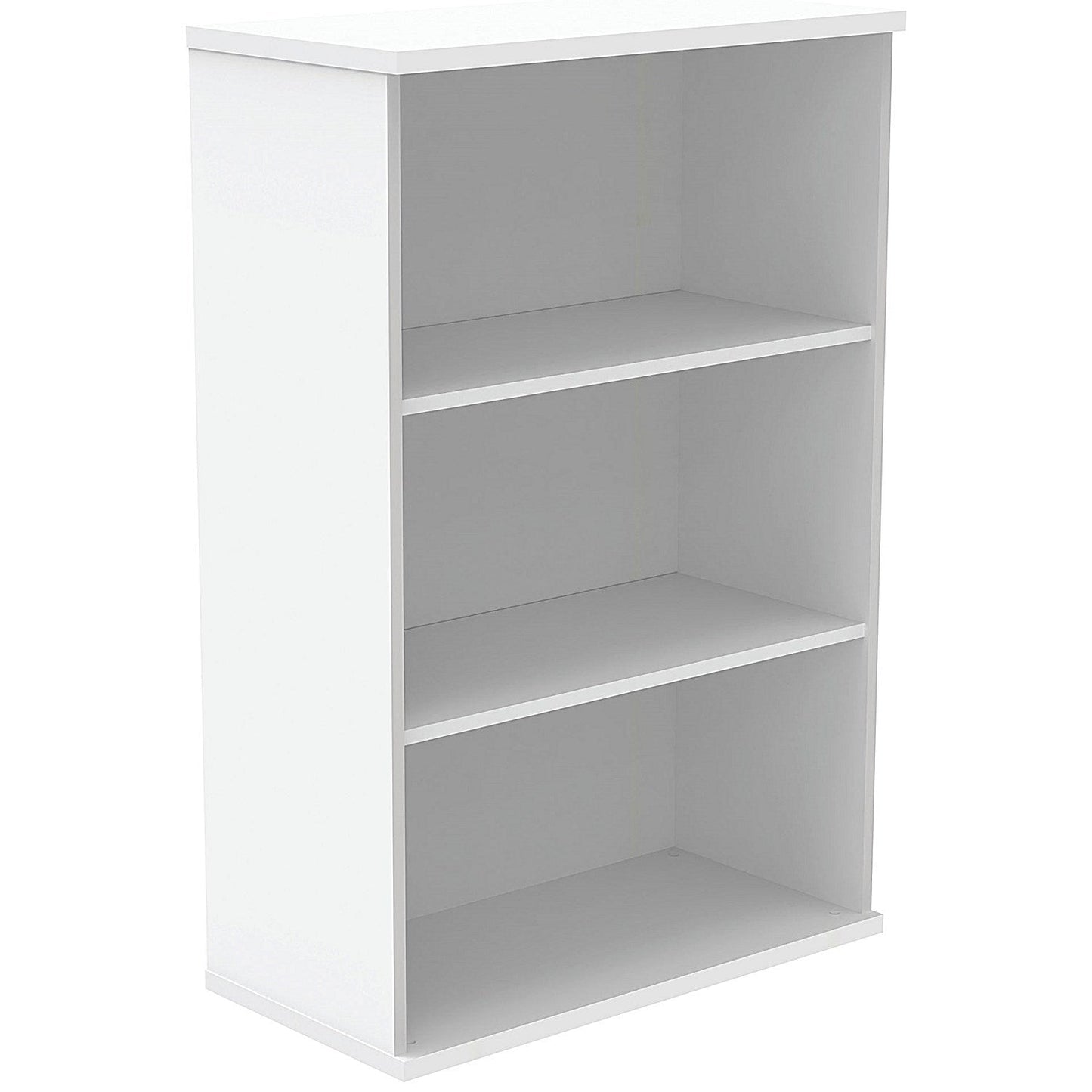 Astin Medium Bookcase, 2 Shelves, 1204mm High, White Easy2Order : KF823803