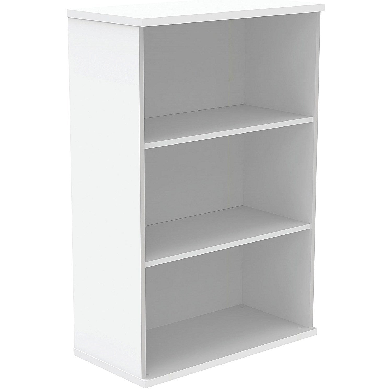 Astin Medium Bookcase, 2 Shelves, 1204mm High, White Easy2Order : KF823803