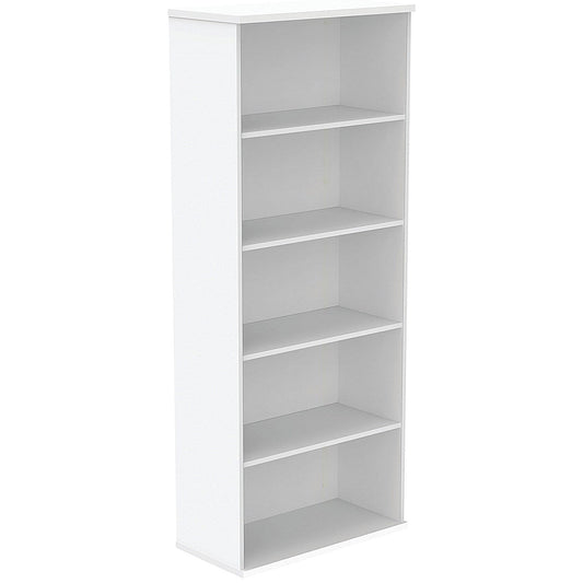 Astin Extra Tall Bookcase, 4 Shelves, 1980mm High, White Easy2Order : KF823827