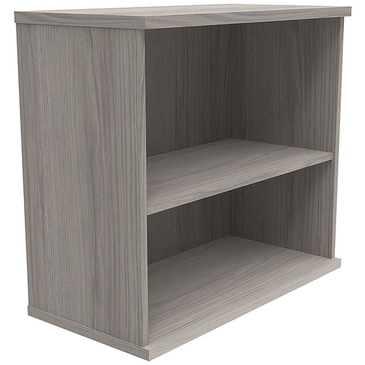 Astin Desk High Bookcase, 1 Shelf, 730mm High, Grey Oak Easy2Order : KF823834