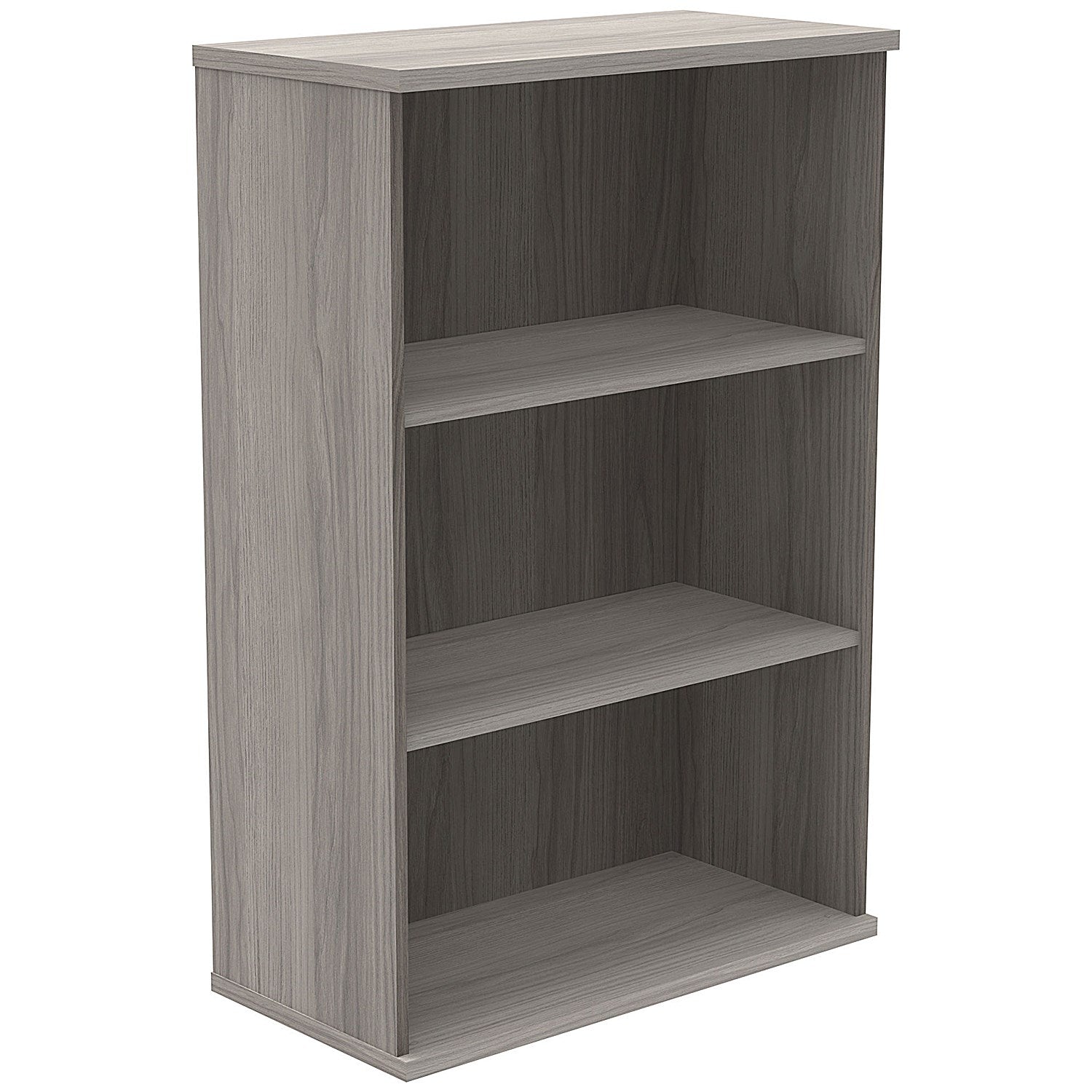 Astin Medium Bookcase, 2 Shelves, 1204mm High, Grey Oak Easy2Order : KF823858