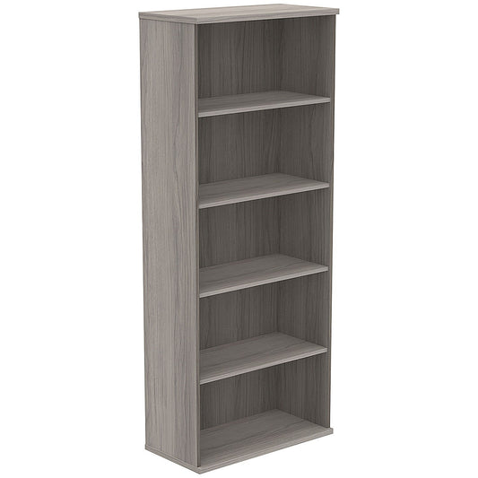 Astin Extra Tall Bookcase, 4 Shelves, 1980mm High, Grey Oak Easy2Order : KF823872