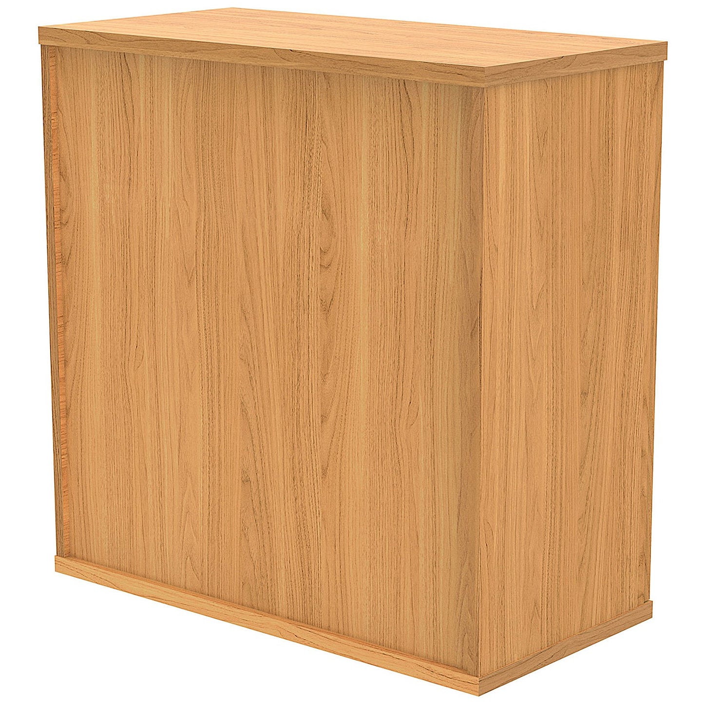 Astin Low Wooden Cupboard, 1 Shelf, 816mm High, Beech