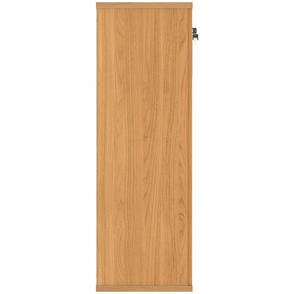 Astin Medium Wooden Cupboard, 2 Shelves, 1204mm High, Beech