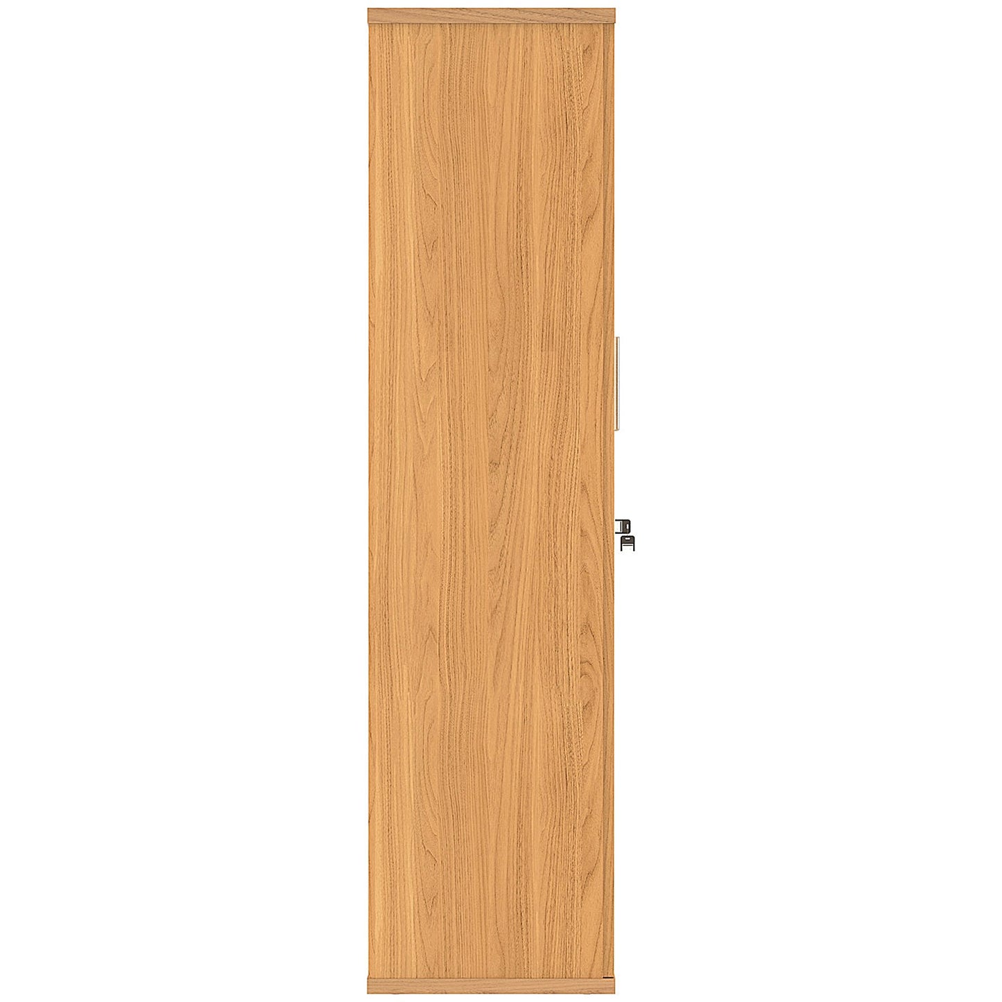 Astin Tall Wooden Cupboard, 3 Shelves, 1592mm High, Beech