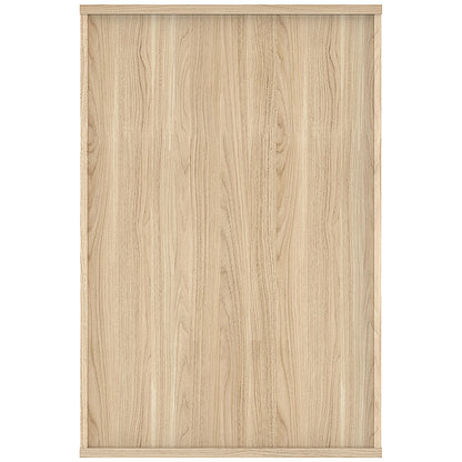 Astin Medium Wooden Cupboard, 2 Shelves, 1204mm High, Oak
