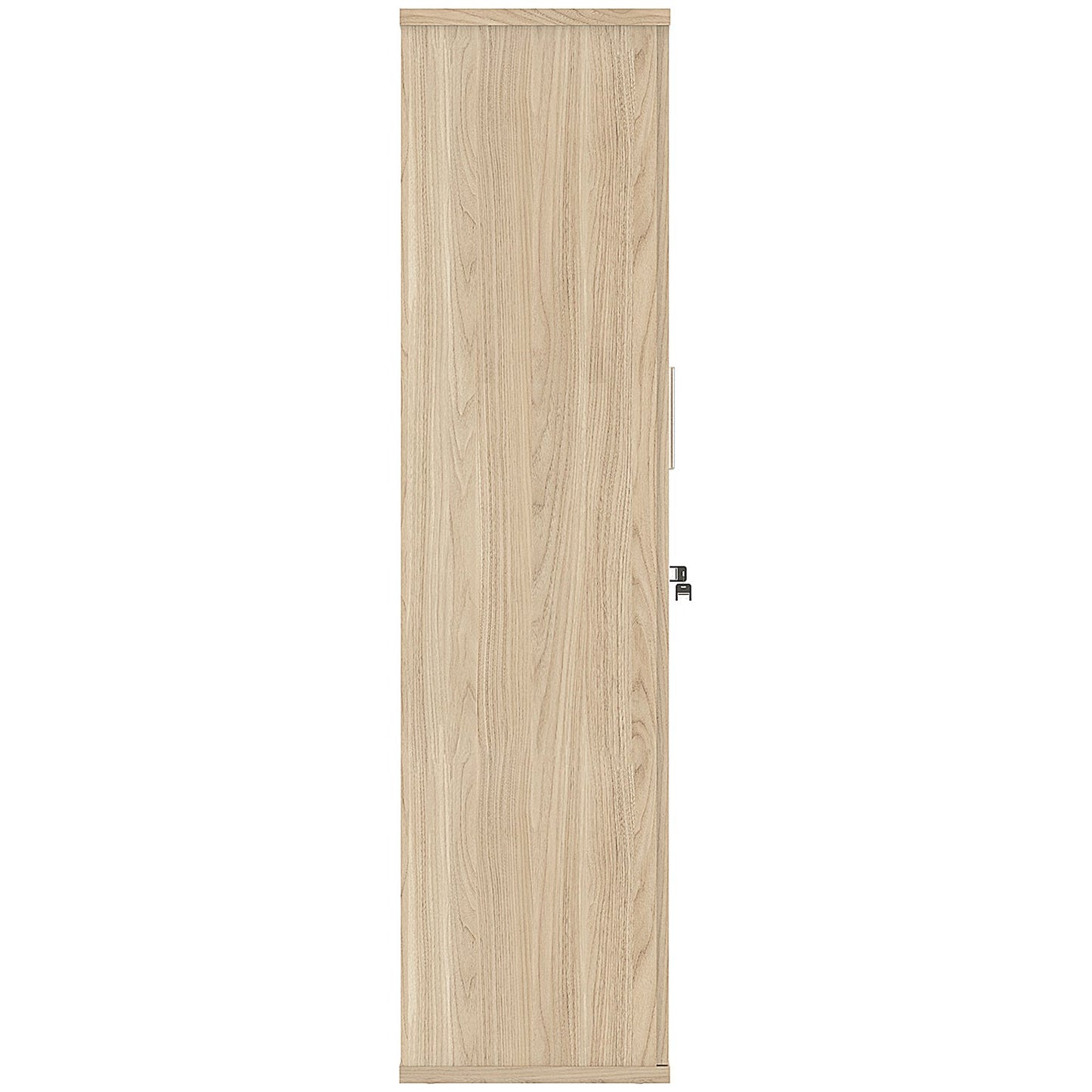 Astin Tall Wooden Cupboard, 3 Shelves, 1592mm High, Oak