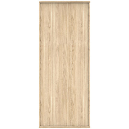 Astin Extra Tall Wooden Cupboard, 4 Shelves, 1980mm High, Oak