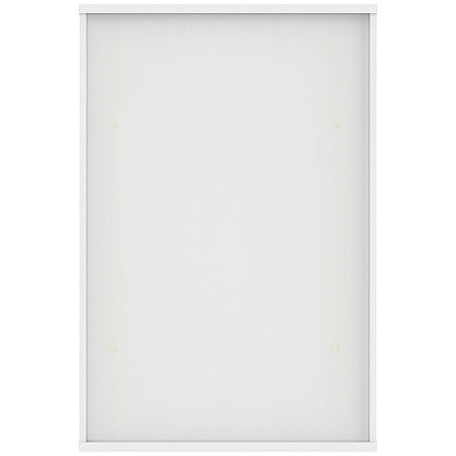 Astin Medium Wooden Cupboard,2 Shelves, 1204mm High, White