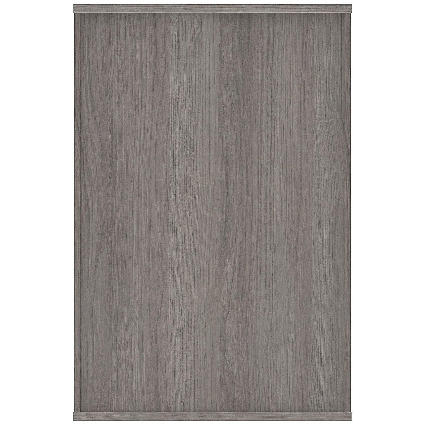 Astin Medium Wooden Cupboard, 2 Shelves, 1204mm High, Grey Oak