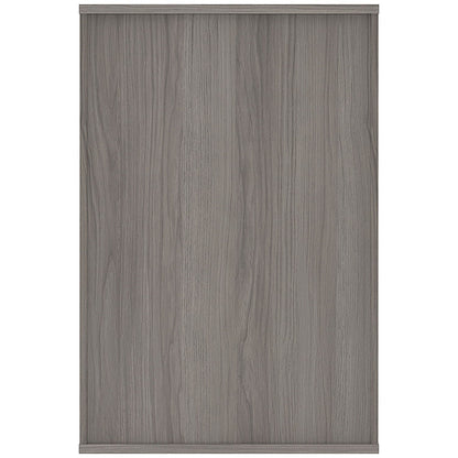 Astin Medium Wooden Cupboard, 2 Shelves, 1204mm High, Grey Oak