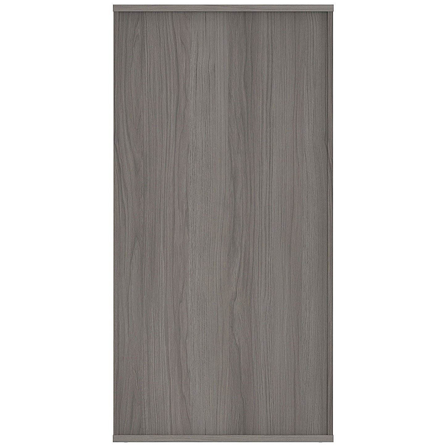 Astin Tall Wooden Cupboard, 3 Shelves, 1592mm High, Grey Oak